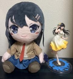 青春ブタ野郎 桜島麻衣 BIGぬいぐるみ＆フィギュア セット プライズ