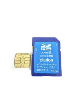 Clarion MC315D-A/W/WM 地図SDカード2018年版 16GB - メルカリ