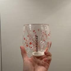 STARBUCKS 猫肉球ガラスコップのサムネイル