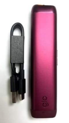 glo Hilo グロー・ヒーロ ルビー 新品未使用 充電ケーブル付き 箱なしのサムネイル