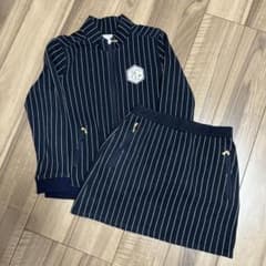 JUN&ROPE ゴルフウェア上下セットアップネイビー （上L / 下M）秋冬用
