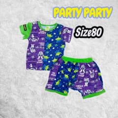 PARTY PARTY Toy Story 80cm Used Clothing Set (Top and Bottom) Immediate Purchase OK