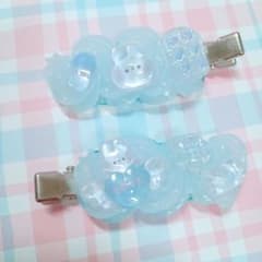 ヘアピン♡ホイップデコ♡うさぎのサムネイル
