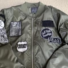 オリーブグリーン MA-1ジャケットのサムネイル