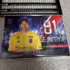 FC東京 モバガチャ 実写キャンバスボード キムスンギュ選手