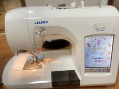 【決まりました】★JUKI ジューキ HZL-010N 刺繍機 EM-3 jureve ジュレーヴ 刺繍機付 電動ミシン JUKI HZL-010N ジュレ―ヴ 刺繍機 EM3 家庭用ミシン - メルカリ