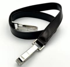美品】Gucci グッチ ショルダーストラップ パテントレザー ブラウン