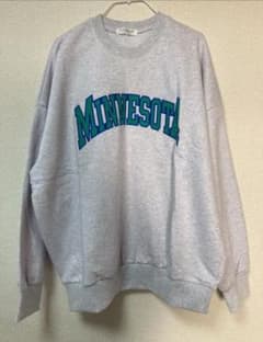 【原価SALE】ななえの着　MINNESOTA スエットトレーナー　みねそたのサムネイル