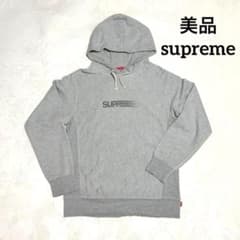 12 シュプリーム パーカー グレー Sサイズ モーションロゴ