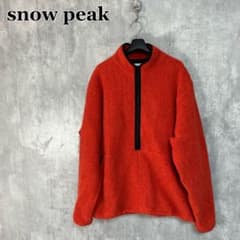 snow peak Recycled Wool Boa Pullover L