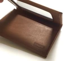 メンズ　定期と名刺入れ　明るい茶色のサムネイル