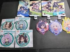 ウマ娘 プリティーダービー グッズセット ステッカー キーホルダー 【傷あり】のサムネイル