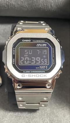 G-SHOCK GM-5600RW-1JFメタルベゼル 値下げ中！早い者勝ち！ G-SHOCK GM-5600RW-1JFメタルベゼル 値下げ中！早い者勝ち！ - メルカリ