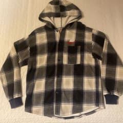 Nike Supreme フード付きネルシャツ Mサイズのサムネイル