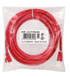 LANケーブル 5m レッド ELECOM エレコム　LD-CTT/R5/RS①のサムネイル