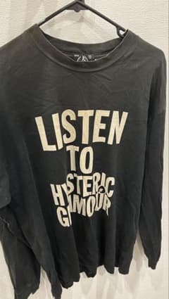 HYSTERIC GLAMOUR ロゴプリント 長袖カットソーのサムネイル