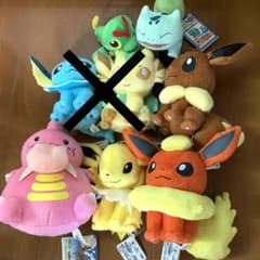 ポケモン ぬいぐるみ まとめ売り イーブイ ブイズのサムネイル