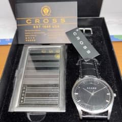 CROSS アナログ時計 ブラックのサムネイル