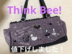 美品】Think Bee! ハンドバッグ スワンレイクドリームス - メルカリ