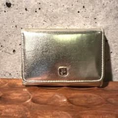 LANCOME 三つ折り財布 ゴールドカラー　金運　小銭入れ　カードケースのサムネイル