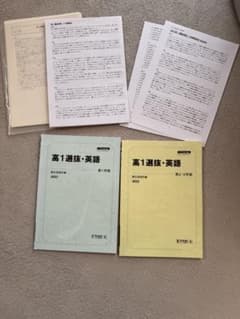 駿台　高1選抜・英語 テキスト　2023年度　2学期まで解答例ありのサムネイル