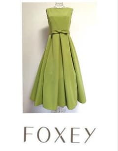 ☆フォクシーNY43885Dress Carmelリボンベルトワンピース38☆ - メルカリ