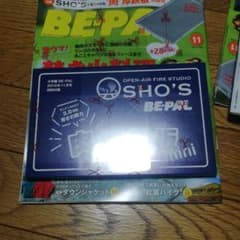 ビーパル BE-PAL 11月号 付録 SHO’S肉厚鉄板mini 付きのサムネイル
