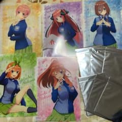 五等分の花嫁 ローソン クリアファイル セットのサムネイル