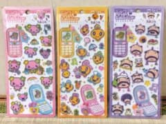 【正規品】たまごっち 平成はっぴーフォン ふらわっち めめっち おやじっち 3枚のサムネイル