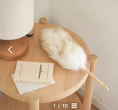 北欧暮らしの道具展/天然羊毛100%のホコリ取り（S）ニュージーランド/ダスターのサムネイル