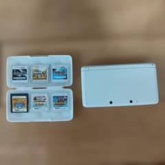 【ソフト、付属品付き】3ds　本体　ホワイトのサムネイル