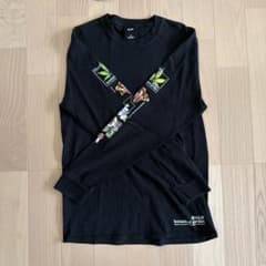 HUF botanical garden ロングスリーブTシャツ ブラック Mのサムネイル