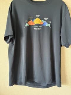 モンベルmont-bell ダイヤモンドトレイル Tシャツ ネイビーXLのサムネイル