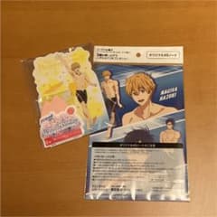 葉月渚描き下ろし付箋付きスタンドポップ　葉月渚　竜ヶ崎怜　橘真琴A5ノートのサムネイル