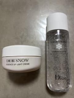 Dior スノーエッセンスオブライトアイクロローション、クリームセット