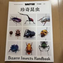 BRUTUS特別編集 合本 珍奇昆虫 Bizarre Insects Hand…のサムネイル