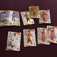 名古屋グランパス Topps Chrome トレーディングカード 8枚セットのサムネイル