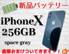 ★最終値下げ★iPhone X Space Gray 256 GB ★のサムネイル