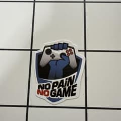 NO PAIN NO GAME ステッカー