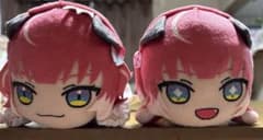 赤見かるび　寝そべり　ぬいぐるみ　2種セット