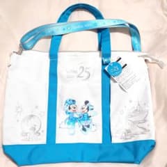 TDS　スパークリングジュビリー　トートバッグ　ショルダー紐付き TDS スパークリングジュビリー トートバッグ ショルダー紐付き - メルカリ