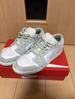 Nike Air Jordan 1 Low ホワイト/ミントグリーンのサムネイル