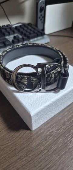 Dior トロッター CDロゴ バックル ベルト サイズ:75 レディースのサムネイル