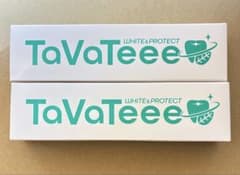 新品TaVaTeee① タバティー 歯磨き粉 薬用ホワイトニングジェル２個セットのサムネイル