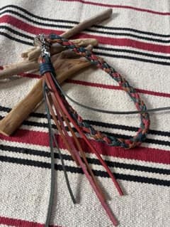 ⁠本革ベリンダ ウォレットロープ 8本編み マルチカラー ハンドメイド⁠のサムネイル