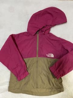 THE NORTH FACE コンパクトジャケット　ピンク/ベージュ　110のサムネイル