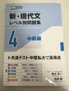 新・現代文レベル別問題集④ 中級編のサムネイル