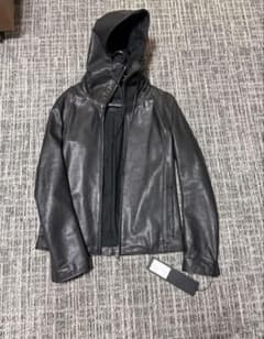 DOMENICO+SAVIO フード ラムレザー ジャケット 亀梨 44サイズ - メルカリ