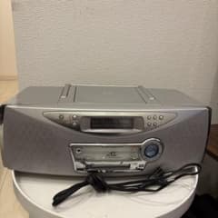 シャープ　CDMDカセット　プレーヤー　SD-FX100動作確認済　※取説付き SHARP 1ビットMD/CDシステムSD-FX100-A シャープ CDMDカセット