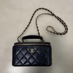 CHANEL ノベルティ ブラック キルティング ショルダーバッグ - メルカリ